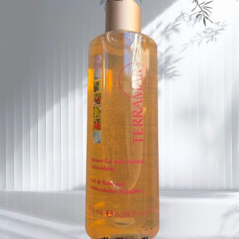 TERRAMAR Shower Gel Contains Antioxidants 245 mL Yellow Body Unisex